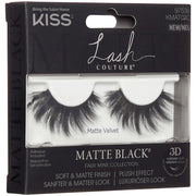 Kiss Matte Black Faux Mink Collection - Matte Velvet (Angled Shot 1)